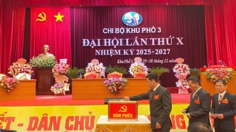 Đảm bảo tiến độ, chất lượng đại hội chi bộ nhiệm kỳ 2025-2027