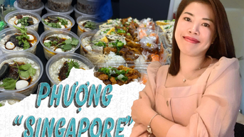 Phượng "Singapore": Cô gái Việt gây sốt khi mỗi bữa nấu gần 30 món ăn