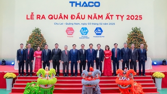 THACO tổ chức Lễ ra quân đầu năm Ất Tỵ 2025