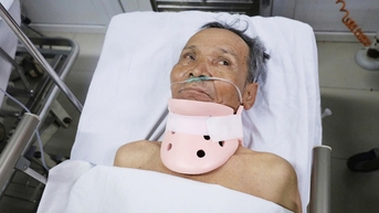 Cụ ông gặp tai nạn nằm viện 15 ngày chưa tìm được người thân