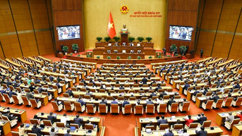 Biểu quyết thông qua Luật sửa đổi, bổ sung một số điều của Luật Tổ chức Quốc hội