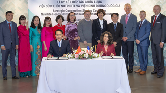 Amway hợp tác chiến lược cùng Viện Dinh dưỡng Quốc gia nâng cao sức khỏe cộng đồng