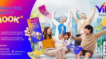 Các địa điểm kinh doanh của ngân hàng số Vikki đồng loạt mở cửa với diện mạo mới