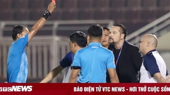 Trọng tài bắt sai, HLV phản ứng: Ai làm xấu hình ảnh V.League?
