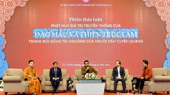 Toạ đàm phát huy giá trị truyền thống của tín ngưỡng thờ Mẫu và Thiền Trúc Lâm