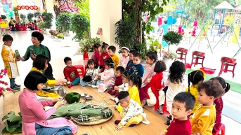 Trường học ở Hà Nội tổ chức bán trú ngay sau nghỉ Tết