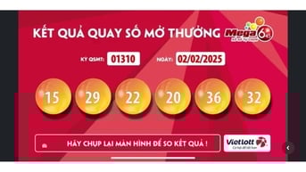 Mùng 5 tết, một vé Vietlott trúng thưởng hàng trăm tỉ đồng