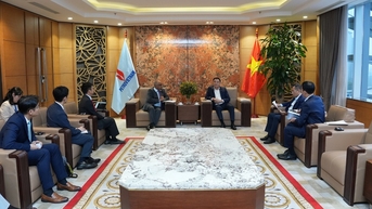 Tổng Giám đốc Petrovietnam Lê Ngọc Sơn tiếp lãnh đạo Ngân hàng Phát triển châu Á (ADB)