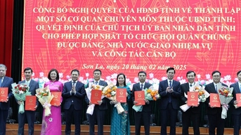 Thành lập 6 sở và nhân sự chủ chốt sau sắp xếp