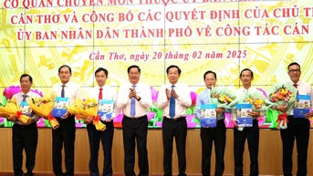 Cần Thơ bổ nhiệm lãnh đạo các sở sau sắp xếp