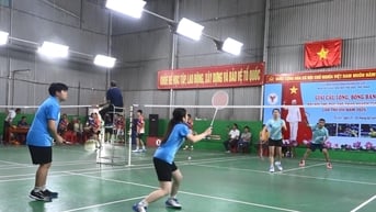 Giải cầu lông, bóng bàn huyện Cư Jút năm 2025
