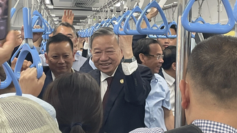 Tổng Bí thư Tô Lâm trải nghiệm Metro số 1 Bến Thành - Suối Tiên