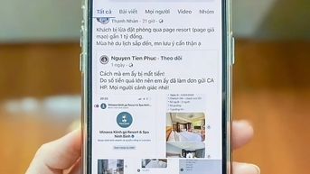 Cẩn trọng với lừa đảo dịch vụ du lịch trên không gian mạng