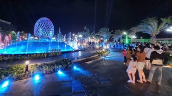 2 công viên ánh sáng hiện đại tại TP.Phan Rang