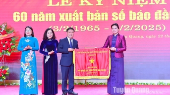 Báo Tuyên Quang tổ chức Lễ kỷ niệm 60 năm xuất bản số báo đầu tiên