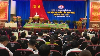 Hội An tập trung tổ chức đại hội đảng các cấp