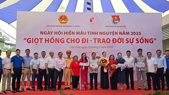 Báo Giao thông phối hợp tổ chức Ngày hội hiến máu tình nguyện 2025 tại Cần Thơ