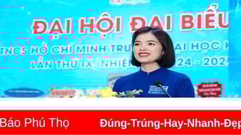 Phó Bí thư Đoàn Trường Đại học Hùng Vương giành giải thưởng Lý Tự Trọng