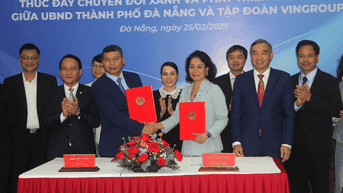 Đà Nẵng hợp tác với Vingroup thúc đẩy chuyển đổi xanh và phát triển bền vững