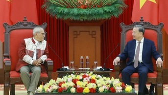 Tổng Bí thư Tô Lâm tiếp Tổng thống Timor-Leste Jose Ramos-Horta