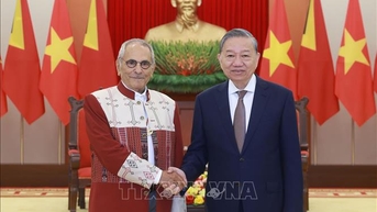 Tổng Bí thư Tô Lâm tiếp Tổng thống Timor-Leste 