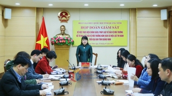 Đoàn ĐBQH họp thống nhất nội dung giám sát chuyên đề thực hiện chính sách, pháp luật về bảo vệ môi trường