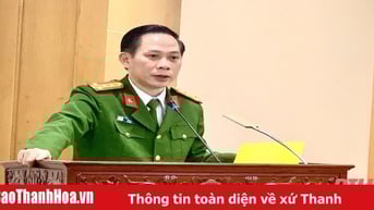Đại tá Trịnh Văn Giang làm Thủ trưởng Cơ quan CSĐT Công an tỉnh Thanh Hóa