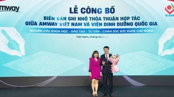 Amway Việt Nam ra mắt chiến lược "Sống khỏe mạnh, sống hạnh phúc" tại Amway Expo 2025