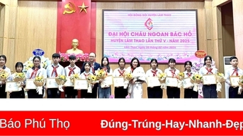 Đại hội cháu ngoan Bác Hồ huyện Lâm Thao lần thứ V năm 2025