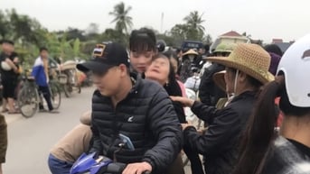 Ra sông Chu chơi, 2 học sinh lớp 6 bị nước cuốn mất tích