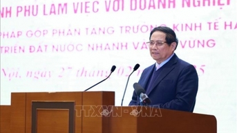 Thủ tướng Phạm Minh Chính: Doanh nghiệp nhà nước phát huy tinh thần yêu nước, cùng cả nước tăng tốc, bứt phá, về đích
