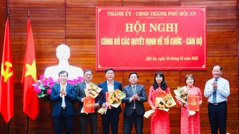 Thành lập Ban Tuyên giáo và Dân vận Thành ủy Hội An
