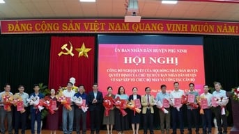 Phú Ninh thành lập, tổ chức các cơ quan chuyên môn thuộc UBND huyện