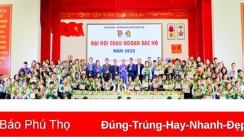 Đại hội Cháu ngoan Bác Hồ huyện Thanh Sơn năm 2025