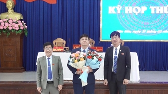 Ông Nguyễn Minh Hiếu được bầu giữ chức vụ Chủ tịch UBND thị xã Điện Bàn