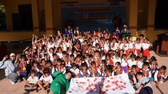 Plan International mang lớp học kiên cố đến với học sinh có hoàn cảnh khó khăn tại Quảng Trị