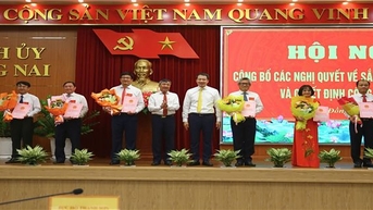 Bổ nhiệm ông Nguyễn Văn Khang giữ chức Giám đốc Sở Dân tộc và Tôn giáo tỉnh Đồng Nai