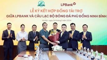 LPBank nhà tài trợ CLB bóng đá Phù Đổng Ninh Bình