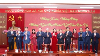 Đồng lòng, quyết tâm hoàn thành xuất sắc công tác Mặt trận năm 2025