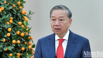 [Ảnh] Tổng Bí thư Tô Lâm trao quyết định thành lập các Đảng bộ trực thuộc Trung ương và chức năng, nhiệm vụ của các ban đảng Trung ương