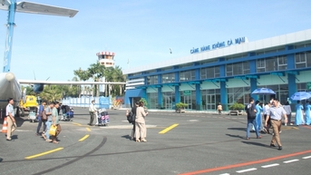 Hành khách tăng cao dịp Tết, Cảng hàng không Cà Mau có bị ùn ứ?