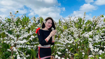 Tây Nguyên đẹp hơn khi vào mùa hoa cà phê trắng muốt đầu xuân