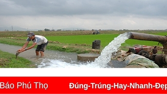 Chuẩn bị lấy nước Đợt 2 phục vụ gieo cấy lúa vụ Đông Xuân 2024-2025, khu vực Trung du và Đồng bằng Bắc Bộ