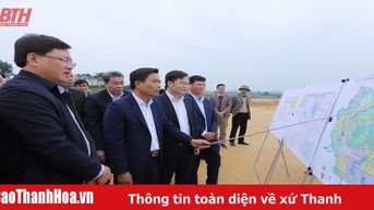 Bí thư Tỉnh ủy Nguyễn Doãn Anh kiểm tra triển khai tổ chức đại hội Đảng các cấp nhiệm kỳ 2025-2030 tại thị xã Bỉm Sơn và các huyện Hậu Lộc, Ngọc Lặc, Thọ Xuân