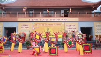ពិធីបើកពិធីបុណ្យនិទាឃរដូវ Nga Van ឆ្នាំ 2025