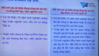 Lần đầu tiên ĐH Quốc gia TP.HCM tuyển giáo sư thỉnh giảng với thù lao cạnh tranh