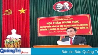 Hội thảo khoa học về nâng cao hiệu quả hoạt động của HĐND xã, phường, thị trấn