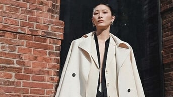 Áo khoác dài sang trọng là 'cứu tinh' khi miền Bắc trở lạnh sâu