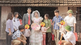 Bộ ảnh cưới 'cũ kĩ' của cô giáo ở Bắc Giang bỗng trở nên 'hot hit' nhận về nhiều lời khen