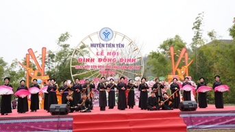 Lễ hội đình Đồng Đình và Ngày hội Văn hóa thể thao dân tộc Tày huyện Tiên Yên năm 2025